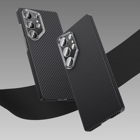 Galaxy S25 Ultra Kılıf Benks M-safe Şarj Özellikli Magnetik ArmorAir 600D Kevlar Fiber Kapak
