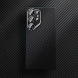 Galaxy S25 Ultra Kılıf Benks M-safe Şarj Özellikli Magnetik ArmorAir 600D Kevlar Fiber Kapak