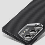 Galaxy S25 Ultra Kılıf Benks M-safe Şarj Özellikli Magnetik ArmorAir 600D Kevlar Fiber Kapak