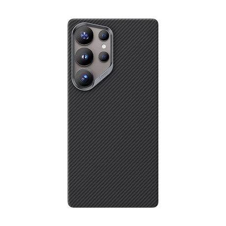 Galaxy S25 Ultra Kılıf Benks M-safe Şarj Özellikli Magnetik ArmorAir 600D Kevlar Fiber Kapak