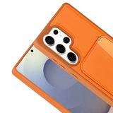 Galaxy S25 Ultra Kılıf Kartlıklı Zore X-Kart Silikon Kapak