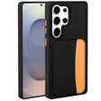 Galaxy S25 Ultra Kılıf Kartlıklı Zore X-Kart Silikon Kapak