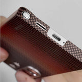 Galaxy S25 Ultra Kılıf M-safe Şarj Özellikli Aramid Fiber Pitaka Tactile Woven Sunset-Moonrise Serisi Kapak