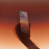 Galaxy S25 Ultra Kılıf M-safe Şarj Özellikli Aramid Fiber Pitaka Tactile Woven Sunset-Moonrise Serisi Kapak