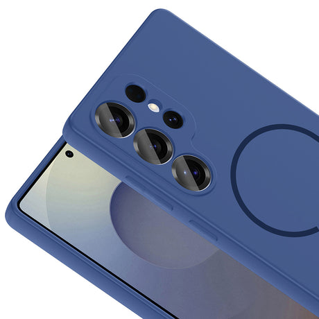 Galaxy S25 Ultra Kılıf M-safe Şarj Özellikli Zore Meta Kapak