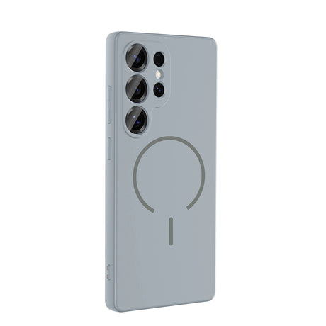 Galaxy S25 Ultra Kılıf M-safe Şarj Özellikli Zore Meta Kapak