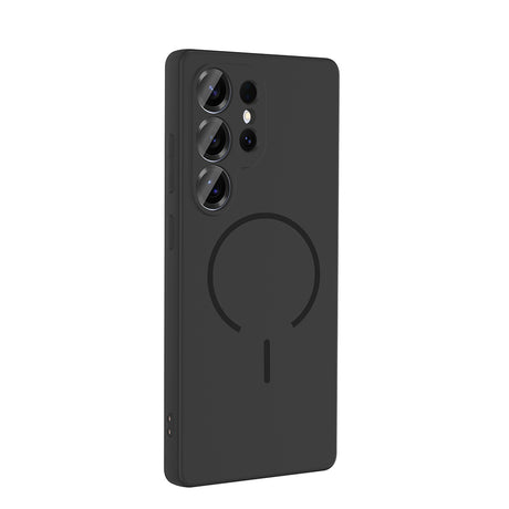 Galaxy S25 Ultra Kılıf M-safe Şarj Özellikli Zore Meta Kapak