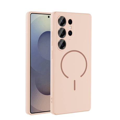 Galaxy S25 Ultra Kılıf M-safe Şarj Özellikli Zore Meta Kapak