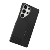 Galaxy S25 Ultra Kılıf M-safe Şarj Özellikli 600D Metal Kamera Çerçeveli Raptic Aramid Fiber Croxx Mondrian Serisi Kapak