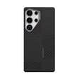 Galaxy S25 Ultra Kılıf M-safe Şarj Özellikli 600D Metal Kamera Çerçeveli Raptic Aramid Fiber Croxx Mondrian Serisi Kapak