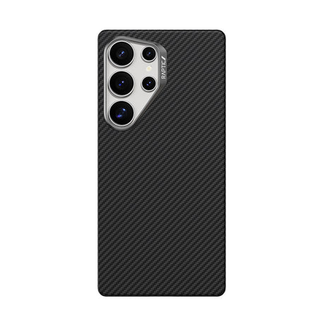 Galaxy S25 Ultra Kılıf M-safe Şarj Özellikli 600D Metal Kamera Çerçeveli Raptic Aramid Fiber Serisi Kapak