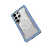 Galaxy S25 Ultra Kılıf M-safe Şarj Özellikli Airbagli Raptic Shield Serisi Şeffaf Arka Yüzey Kapak