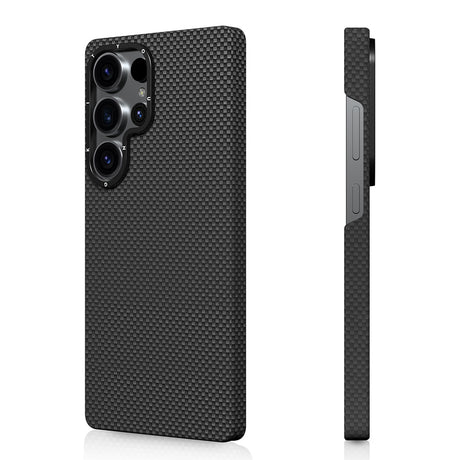 Galaxy S25 Ultra Kılıf M-safe Şarj Özellikli Aramid Fiber Youngkit 1500D Kevlar Extreme Wing Serisi Kapak