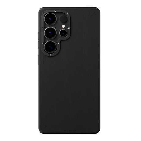 Galaxy S25 Ultra Kılıf M-safe Şarj Özellikli Basit Mat Deri Desenli Youngkit Tech Fashion Serisi Kapak