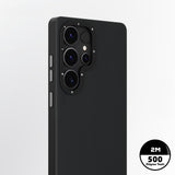 Galaxy S25 Ultra Kılıf M-safe Şarj Özellikli Basit Mat Deri Desenli Youngkit Tech Fashion Serisi Kapak