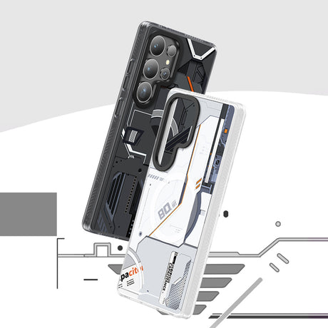 Galaxy S25 Ultra Kılıf M-safe Şarj Özellikli Benks Dynamic Mecha Serisi Kapak