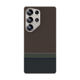 Galaxy S25 Ultra Kılıf M-safe Şarj Özellikli Karbon Fiber Tasarımlı Benks Prestige ArmorAir Kevlar Kapak