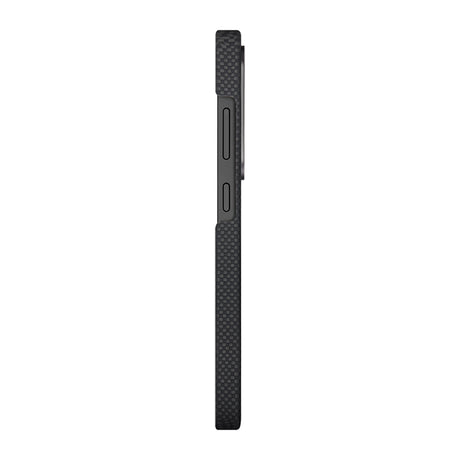 Galaxy S25 Ultra Kılıf M-safe Şarj Özellikli Lumintex Teknolojili Fosforlu Aramid Fiber Pitaka Tactile Woven Aries Serisi Kapak