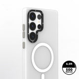 Galaxy S25 Ultra Kılıf M-safe Şarj Özellikli Youngkit Hidden Sand Serisi Kapak