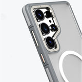 Galaxy S25 Ultra Kılıf M-safe Şarj Özellikli Youngkit Rock Sand Serisi Kapak