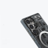 Galaxy S25 Ultra Kılıf M-safe Şarj Özellikli YoungKit Technology Serisi Kapak
