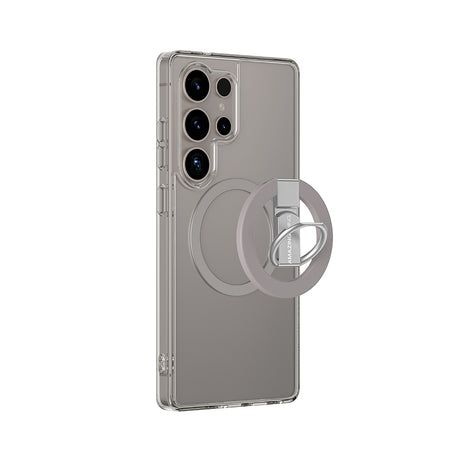 Galaxy S25 Ultra Kılıf M-safe Şarj Özellikli Yüzük Standlı Amazingthing Minimal Grip Serisi Kapak