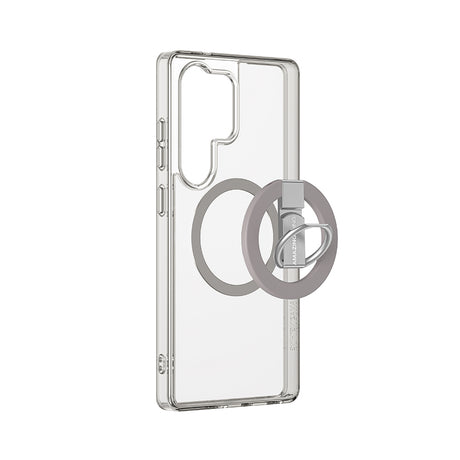 Galaxy S25 Ultra Kılıf M-safe Şarj Özellikli Yüzük Standlı Amazingthing Minimal Grip Serisi Kapak