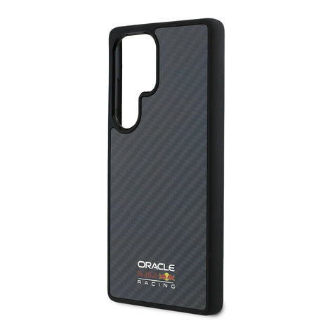 Galaxy S25 Ultra Kılıf Redbull Orjinal Lisanslı M-safe Şarj Özellikli Karbon Fiber Tasarımlı Parlayan Logolu Kapak