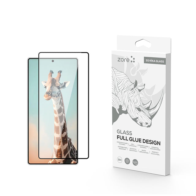 Galaxy S25 Ultra Zore Rika Premium Temperli Cam Ekran Koruyucu
