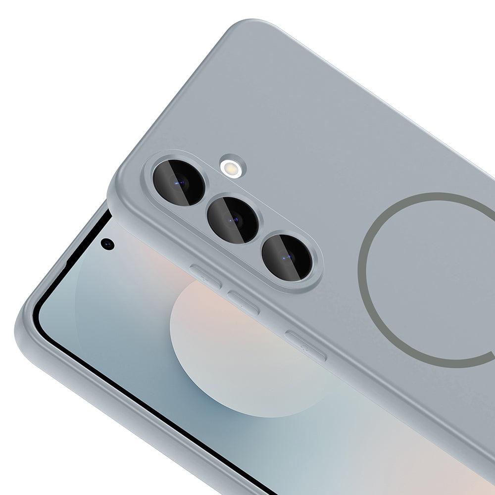 Galaxy S26 FE Kılıf M-safe Şarj Özellikli Zore Meta Kapak