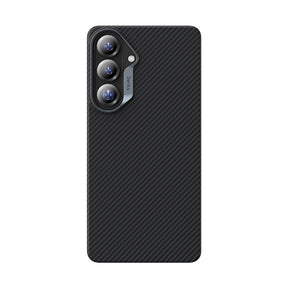 Galaxy S26 Kılıf Benks M-safe Şarj Özellikli Magnetik ArmorAir 600D Kevlar Karbon Fiber Kapak