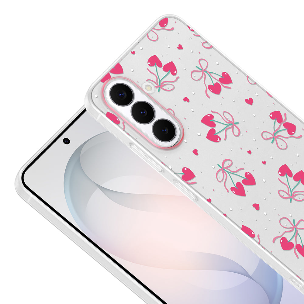Galaxy S26 Kılıf Kamera Korumalı Desenli Zore Klip Kapak