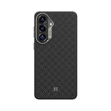Galaxy S26 Kılıf M-Safe Şarj Özellikli Benks ArmorPro ArmorGrid Serisi Kevlar Karbon Kapak