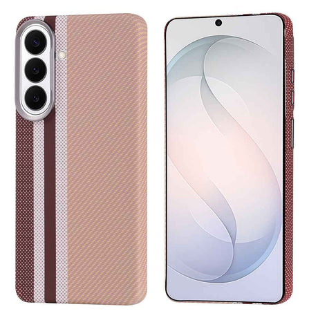 Galaxy S26 Kılıf M-safe Şarj Özellikli Karbon Fiber Görünümlü Zore Nekst Kapak
