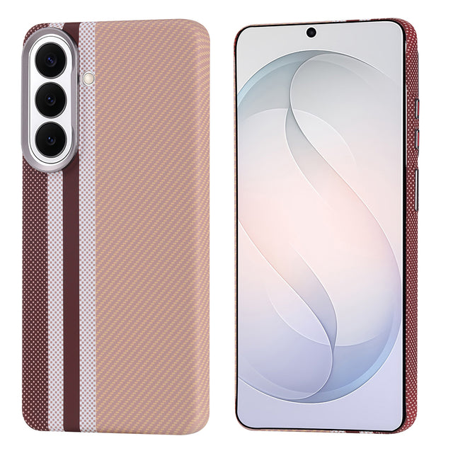 Galaxy S26 Kılıf M-safe Şarj Özellikli Karbon Fiber Görünümlü Zore Nekst Kapak