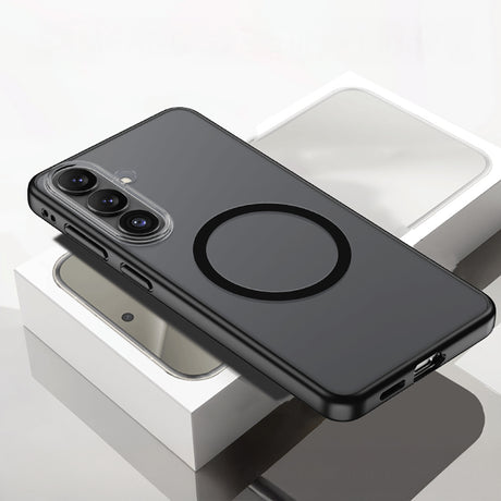 Galaxy S26 Kılıf M-safe Şarj Özellikli Mat Arka Yüzey Wlons Lola Kapak