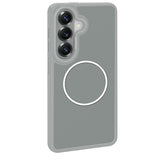 Galaxy S26 Kılıf M-Safe Şarj Özellikli Metal Kamera Çerçeveli Zore Sanremo Silikon Kapak