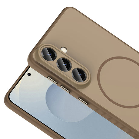 Galaxy S26 Kılıf M-safe Şarj Özellikli Zore Tea Kapak