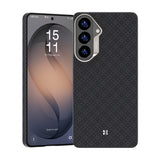 Galaxy S26 Plus Kılıf M-Safe Şarj Özellikli Benks ArmorAir ArmorGrid Serisi Kevlar Karbon Kapak
