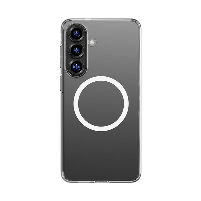 Galaxy S26 Plus Kılıf M-safe Şarj Özellikli Benks Magnetik Crystal Serisi Şeffaf Kapak