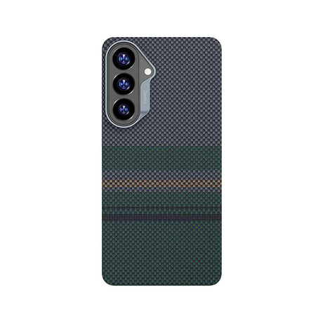 Galaxy S26 Plus Kılıf M-safe Şarj Özellikli Karbon Fiber Tasarımlı Benks Aurora ArmorAir Kevlar Kapak