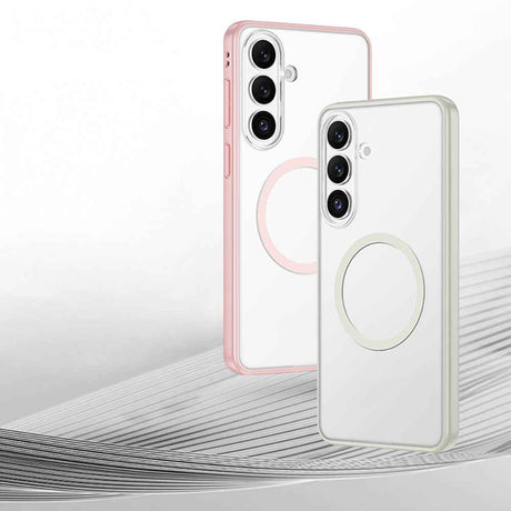 Galaxy S26 Plus Kılıf M-safe Şarj Özellikli Mat Arka Yüzey Wlons Lola Kapak