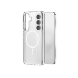 Galaxy S26 Plus Kılıf Wiwu MCC-101 iShield Pro Serisi M-safe Şarj Özellikli Crystal Sert PC Kapak