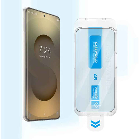 Galaxy S26 Ultra CaseWorld Applicator Serisi 2.5D Eyesafe Mavi Işık Teknolojili 0.25mm Temperli Cam Ekran Koruyucu+ Uygulama Aparatı
