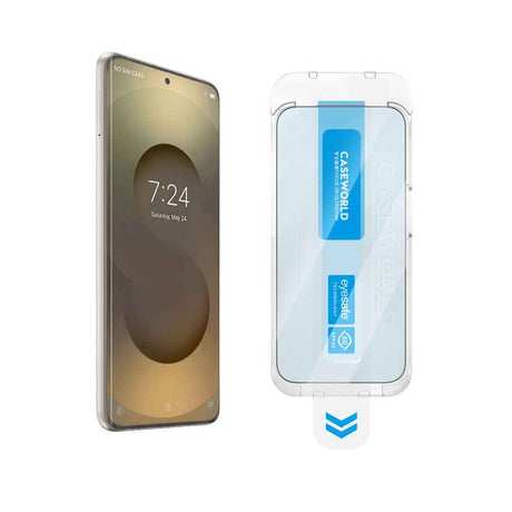 Galaxy S26 Ultra CaseWorld Applicator Serisi 2.5D Eyesafe Mavi Işık Teknolojili 0.25mm Temperli Cam Ekran Koruyucu+ Uygulama Aparatı