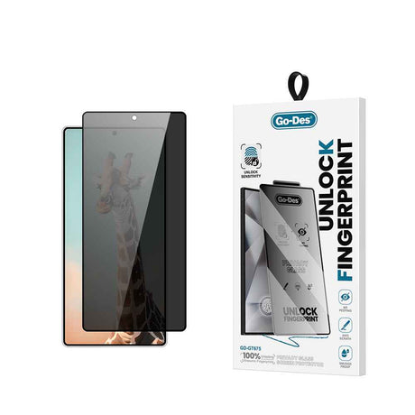 Galaxy S26 Ultra Go Des GD-001 Parmak İzi Bırakmayan Privacy 9H Temperli HD Cam Hayalet Ekran Koruyucu