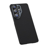 Galaxy S26 Ultra Kılıf Benks M-safe Şarj Özellikli Magnetik ArmorAir 600D Kevlar Karbon Fiber Kapak