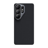 Galaxy S26 Ultra Kılıf Benks M-safe Şarj Özellikli Magnetik ArmorAir 600D Kevlar Karbon Fiber Kapak