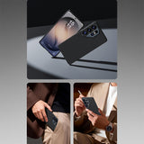 Galaxy S26 Ultra Kılıf Benks M-safe Şarj Özellikli Magnetik ArmorAir 600D Kevlar Karbon Fiber Kapak