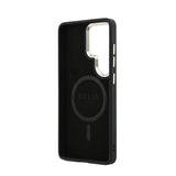 Galaxy S26 Ultra Kılıf Guess Orjinal Lisanslı M-safe Şarj Özellikli Metal Kamera Çerçeveli PU Deri 4G Desenli Yazı Logolu Kapak